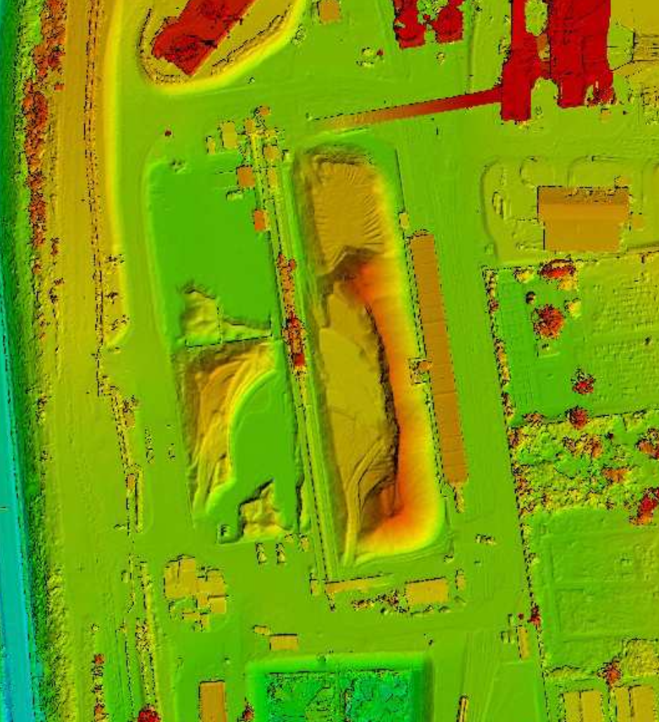 Model 3D hałdy